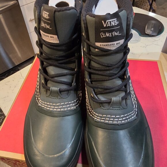NWT MEN'S VANS MTE STANDARD MID WATERPROOF BOOTS BLAKE PAUL SIZE 12 NEW - Picture 4 of 13